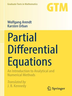 cover image of Partial Differential Equations